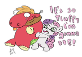 IT'S SO FLUFFY!