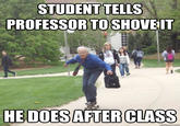 Skateboarding Professor