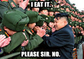 Hungry Kim Jong-un
