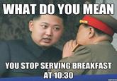 Hungry Kim Jong-un
