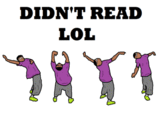 Didn't Read LOL