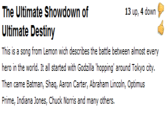 Ultimate Showdown of Ultimate Destiny