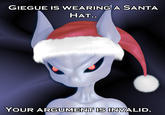 Your Argument is Invalid