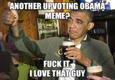 Upvoting Obama