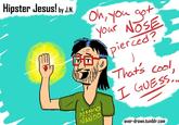 Hipster Jesus