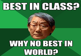 High Expectations Asian Father