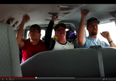 Backseat Lip Dub Dancing