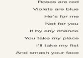 Roses are Red Poems