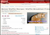Food Network Recipe Reviews