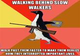 Socially Fed Up Penguin