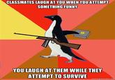 Socially Fed Up Penguin