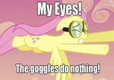 The Goggles Do Nothing!
