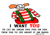 I want YOU to X
