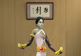 Satoru Iwata Holding Bananas