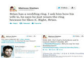 Brian Presley and Melissa Stetten Twitter Scandal