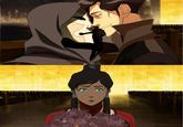 Crying Bolin / Kissing Korra