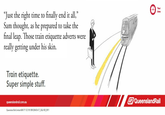 Queensland Rail Etiquette Posters