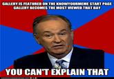 Bill O'Reilly You Can't Explain That