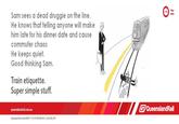 Queensland Rail Etiquette Posters