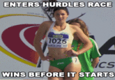 Michelle Jenneke's Warm Up Dance