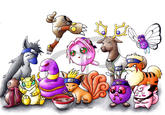 Pokefication / Pokefied Characters