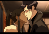 Crying Bolin / Kissing Korra