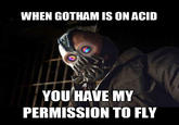 When Gotham is Ashes, You Have My Permission to Die