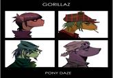 Gorillaz "Demon Days" Cover Art