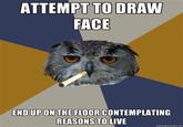 Art Student Owl