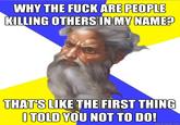 Advice God