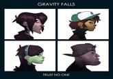 Gorillaz "Demon Days" Cover Art