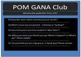 U POM GANA?