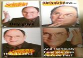 Hey Girls, Did You Know...