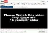 Miley Cyrus Sex Tape Facebook Scams