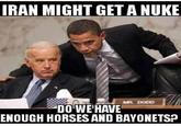 Horses and Bayonets