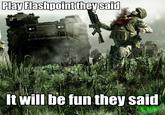 It Will Be Fun, They Said