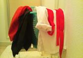 Cosplay Costumes in the Changing Room