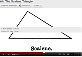 Ah, The Scalene Triangle