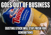Hostess Bankruptcy / No More Twinkies