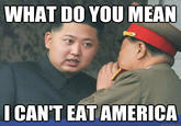 Hungry Kim Jong-un