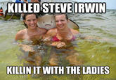 Stingray Photobomb