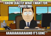 And It's Gone
