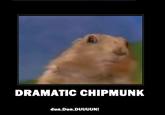 Dramatic Chipmunk / Drama Prairie Dog