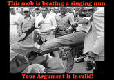 Your Argument is Invalid