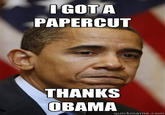 Thanks, Obama!