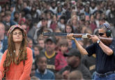 Obama Skeet Shooting Photo