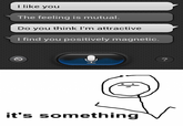 It's Something