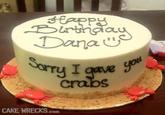 Apology Cakes
