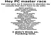 The Glorious PC Gaming Master Race