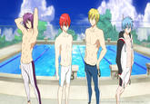 Swimming Anime